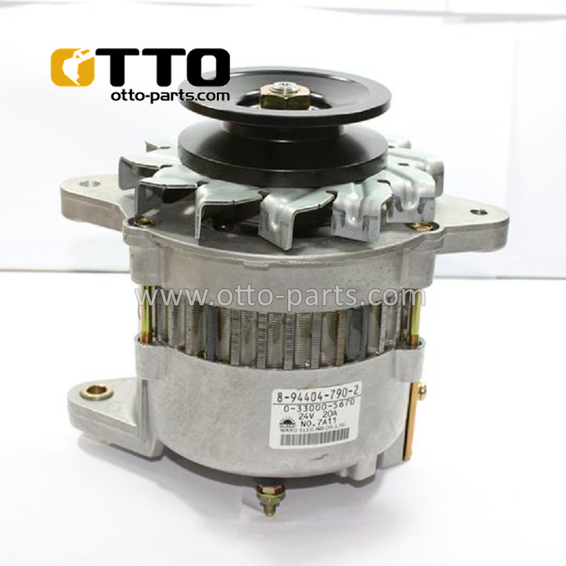 6WA1 Valve adjustment bolts