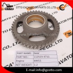 HITACHI ZX450-3 ISUZU 6WG1 Idler Gear 1125233711 112523-3711 1-12523371-1