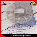 HITACHI ZX450-3 ZX470-3 KPM K5V200 Pump Parts Set Plate 0820415 2924110-0049
