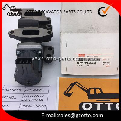 6WG1 EGR Valve 1161100173 8981796160 Use for HITACHI ZX450