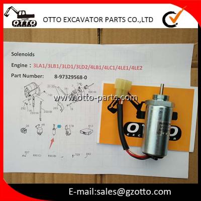 ISUZU 3LA1 3LB1 3LD1 3LD2 4LB1 4LC1 4LE2 4LE1 Solenoid 8973295680 897329-5680