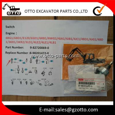 ISUZU 6BD1 6SD1 4BD1 4BG1 3KR1 3LD1 Switch 9827200690 8982014720