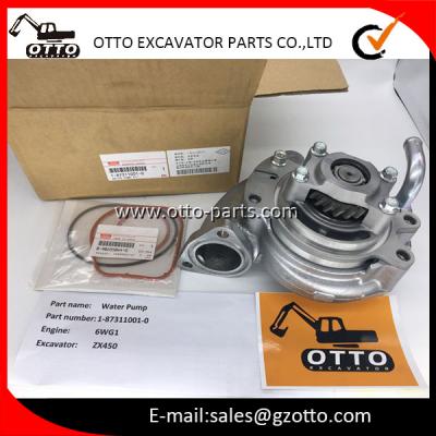 Isuzu ZX450 6WG1 water pump 1873110010 187311-0010 1-87311001-0