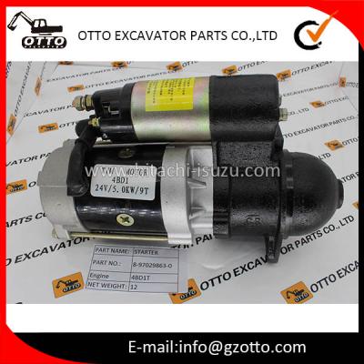 EX100 ISUZU 4BD1T 8-97029863-0 Starter Motor