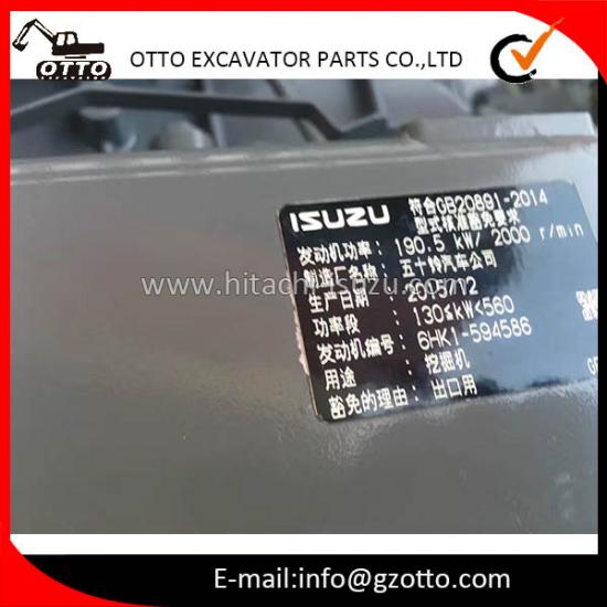 HITACHI ZX330 6HK1XQP Engine Assy