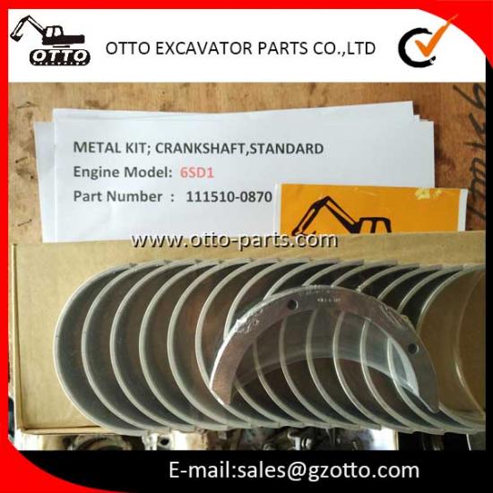 EX350 EX330-5 ISUZU 6SD1 Main Bearing Crankshaft Bearing 111510-0870 1-11510087-0