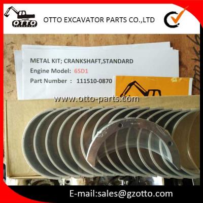 EX350 EX330-5 ISUZU 6SD1 Main Bearing Crankshaft Bearing 111510-0870 1-11510087-0