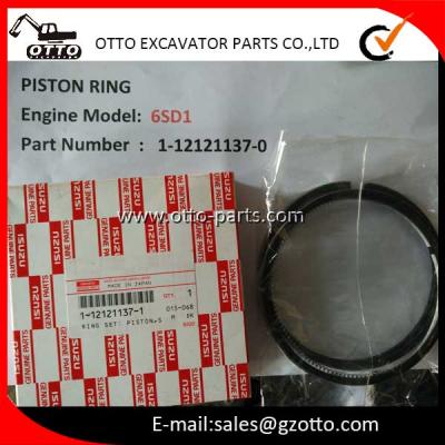 EX350 ISUZU 6SD1 Piston Ring 4 rings 1-12121137-0 112121-1370