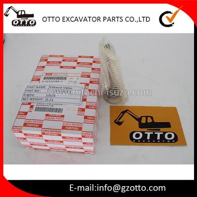 ISUZU Exhaust Valve 6SD1 1125520991 112552-0991 1-12552099-1