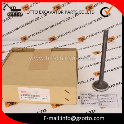 HITACHI Agent China EX400-5 ISUZU FUJI 6RB1 Engine Valve Exhaust 1125520280 112552-0280 1-12552028-0