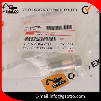 HITACHI LS4300 ISUZU 6SD1 Overflow Valve Bolte 1132600470 13260-0470 1-3260047-0