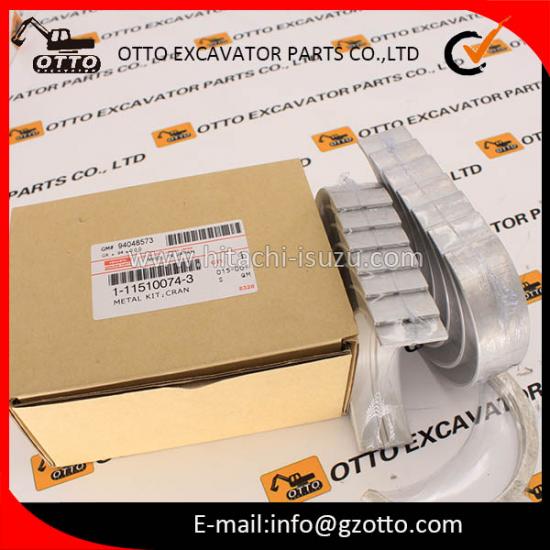 HITACHI ZX200 EX200-5 ISUZU 6BG1 Crankshaft Cran Metal Kit Japan 111510-0743