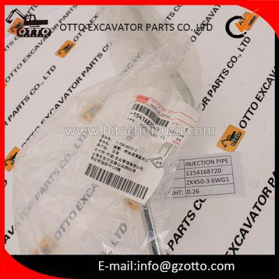 ISUZU 6WG1 Engine Parts 1154168720 115416-8720 1-15416872-0 Injection Fuel Pipe used for HITACHI ZX450-3 Excavator