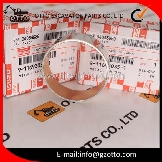 ISUZU JAPAN 6BG1 9116930351 11693-0351 Metal Camshaft Bushing