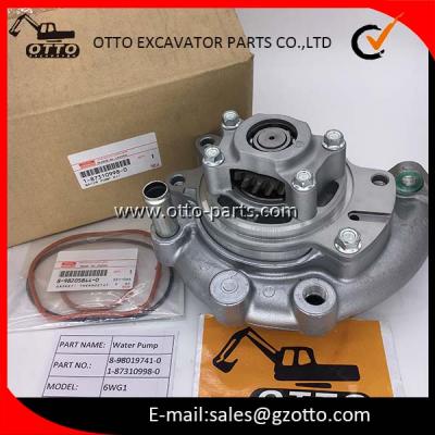 6WG1 ZX450-3 Water Pump 8980197410 1873109980 8-98019741-0 1-87310998-0