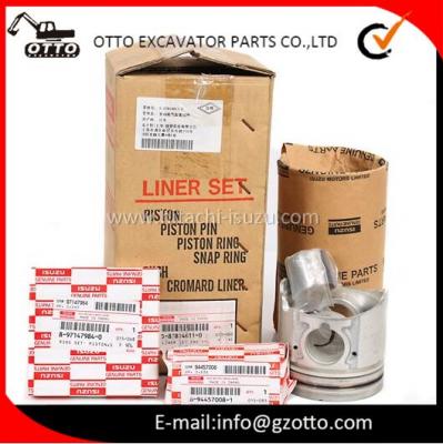 80NX 4JG1 Liner Set 5878146110 587814-6110 5-87814611-0 5-87814-611-0