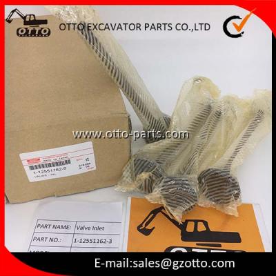 ISUZU ZX470-3 6WG1 Valve Inlet 1-12551162-3 1-12551-162-3 1125511623 112551-1623