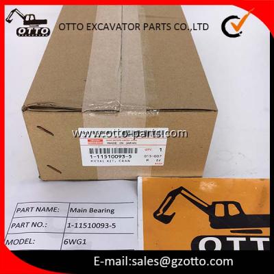 ISUZU ZX870-3 ZX470-3 6WG1 Main Bearing 1115100930 1-11510-093-0 111510-0930 1-11510093-0