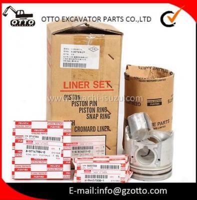 NKR55 4JB1T Liner Set 5878131960 587813-1960 5-87813196-0 5-87813-196-0