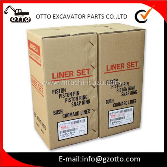 TFR55 4JB1T Liner Set 5878131900 587813-1900 5-87813190-0 5-87813-190-0