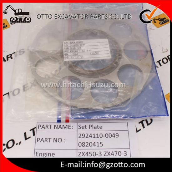 HITACHI ZX450-3 ZX470-3 KPM K5V200 Pump Parts Set Plate 0820415 2924110-0049