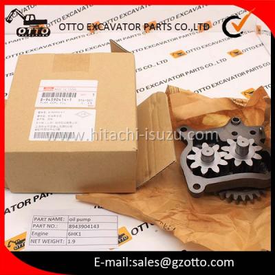 HITACHI ZX330 Engine Oil Pump ISUZU 6HK1 Oil Pump 8943904143 8-94390414-1