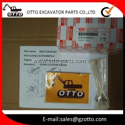 ISUZU 4HK1 Exhaust Valve 8-97209876-2 8972098762 897209-8762