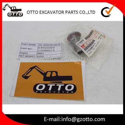 ISUZU 6BD1 EX200-1 Oil Relief Valve 8-97023339-0 1-13160017-0