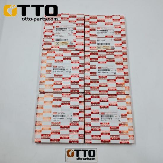 OTTO ZX450 Excavator 6WG1 6WG1T Piston Ring 1-12121143-0 1121211430 112121-1430 for ISUZU diesel Engine Spare Parts