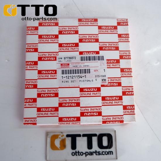 OTTO ZX450-3 Excavator 1-12121154-0 112121-1540 6WG1 6WF1 6WG1 Engine Piston Ring for Isuzu