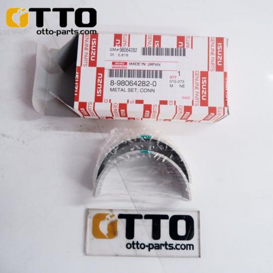 OTTO ZX240-3 Excavator 8943957571 8-94395757-1 Connecting Rod Metal Set for ISUZU FSR FRR 4HK1