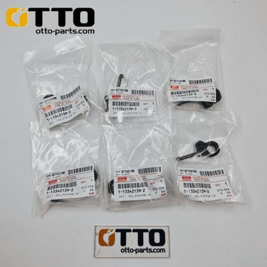 OTTO ZX450 Excavator Parts 6WG1 Engine Piston Cooling Oil Nozzle Jet 1-13342139-2 1133421392 for Isuzu