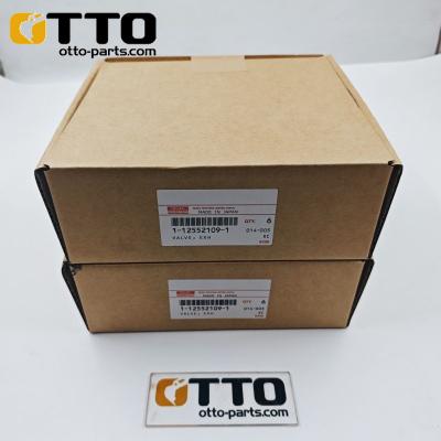OTTO ZX450 Excavator Parts 6WG1 Exhaust Valve 1-12552109-2 1125521092 for Isuzu Engine