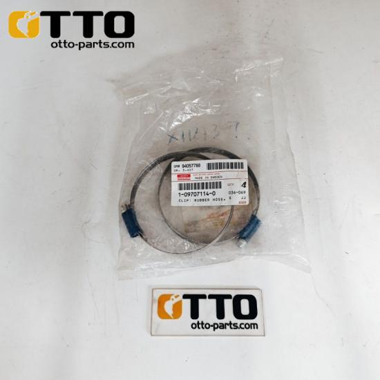 OTTO ZX450 SH800-3B SH700-3B SH460-5 6WGT Engine Turbocharger Hose Clamp 109707-1140 1097071140 1-09707114-0 for Isuzu