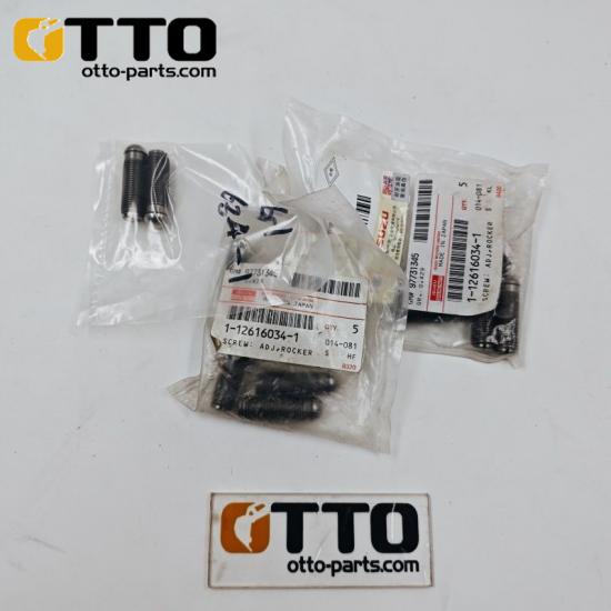 OTTO ZX450 ZX470-3 ZX650 ZX650-3 ZX850 ZX870-3 SH800 CX800B ZX470-3G Excavator 6WG1T 1-12616034-1 Rocker Adjust Screw for Isuzu