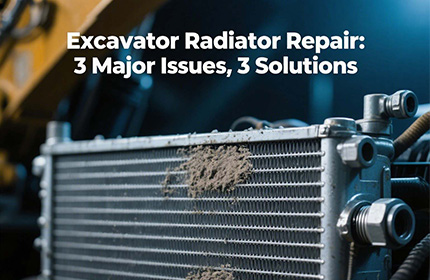 Excavator Radiator Troubleshooting: 3 Common Issues and Expert Solutions