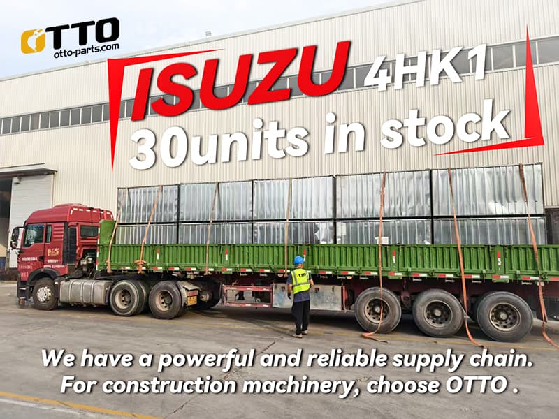  30 SET Isuzu 4HK1 engines in stock on June 2025