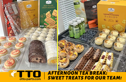 Afternoon Tea Time: Sweet Treats & Team Cheers